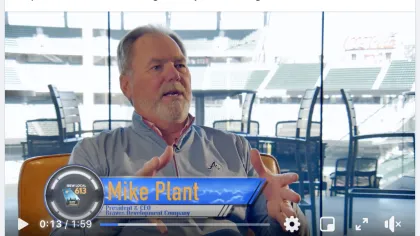 Mike Plant, Braves CEO, talks to IBEW 613