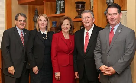 Image for Jimmy Allgood honored for leadership endowment