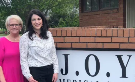Image for Volunteers at the J.O.Y. Clinic create safe space for medical services