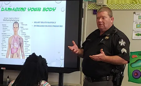 Image for ‘Officer Bobby’ helps 5th graders make better choices
