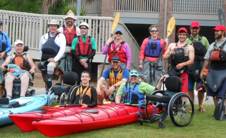 Image for Adaptive Expeditions implements competitive sports for those with disabilities