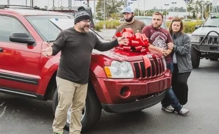 Image for Tough times led car lover to help others