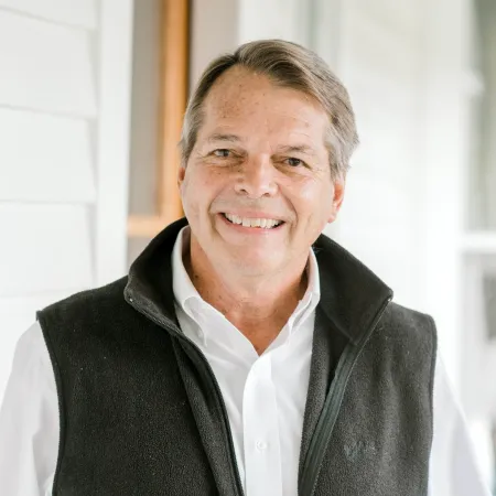 a man smiling for the camera