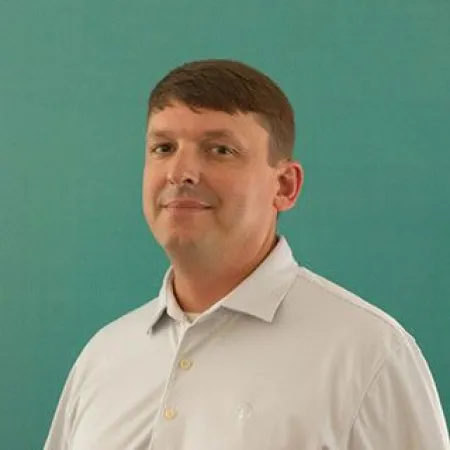 a man in a white shirt
