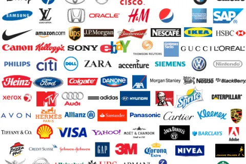 logo, company name