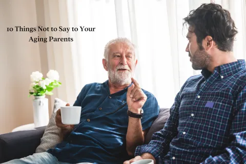 talking to aging parent about important discussion
