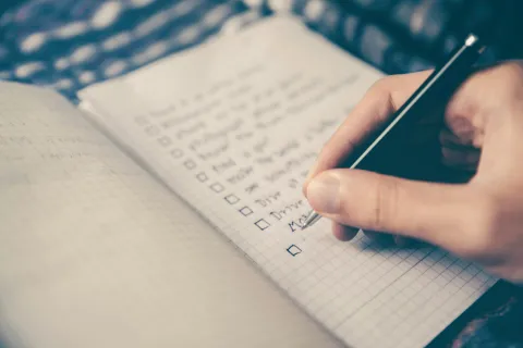 senior checklist for home care