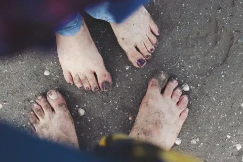 senior feet
