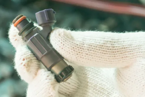 Fuel Injector Close Up