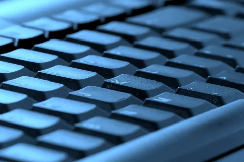 a close up of a keyboard