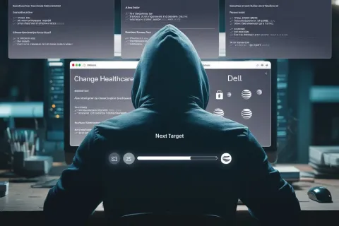 a person wearing a mask cyber security