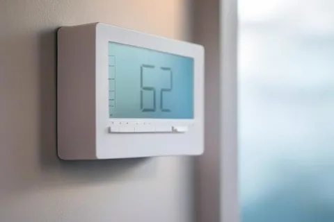 a white rectangular object with a screen