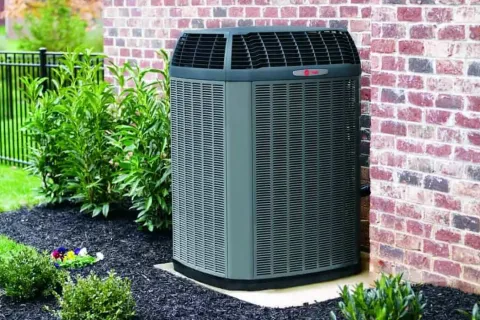 a large metal box outside