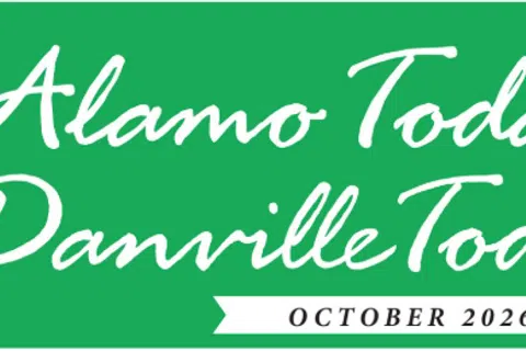 Green banner with white text reading Alamo Today & Danville Today News October 2026 and circular logo.