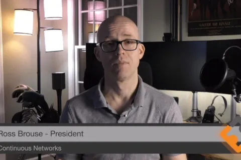 a man wearing glasses