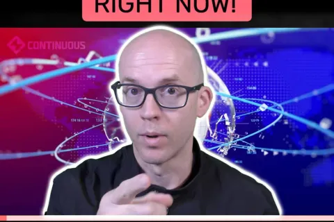 a man wearing glasses