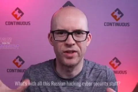 a man wearing glasses