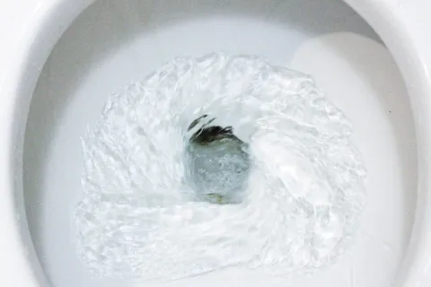 a white bowl with a substance in it