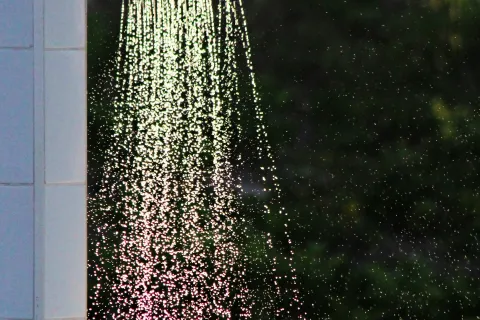 a shower with proper water pressure for house