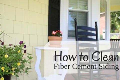 How to Clean Fiber Cement Siding