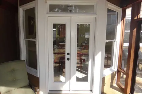 a new set of double doors replaced by EXOVATIONS in Atlanta
