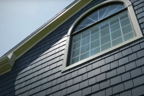 a house with James Hardie fiber cement siding in Atlanta