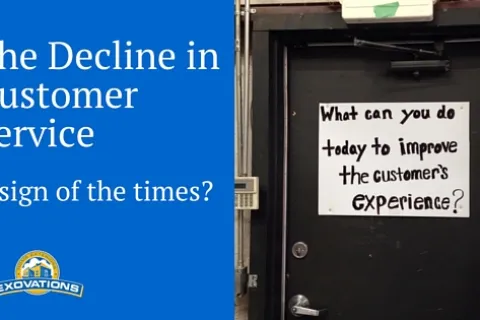 THE DECLINE IN CUSTOMER SERVICE: A SIGN OF THE TIMES?