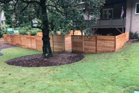 Building a Fence on Uneven Ground
