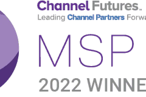 Channel Futures MSP 501 logo highlighting the 2022 winner.