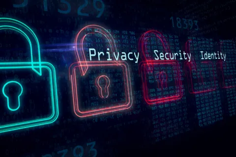 Code with neon locks