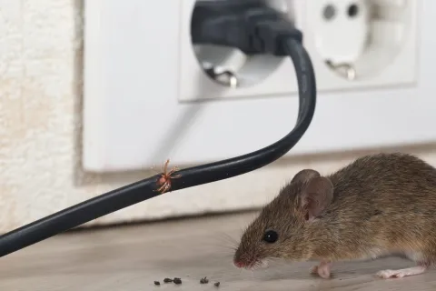 a rat and a bug