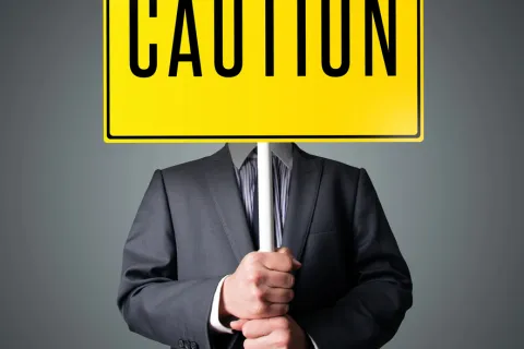 caution sign