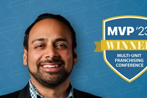 a man smiling for the camera