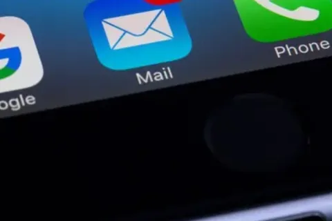 a close up of a screen