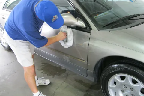 Detailing Service: Waxing & UV Damage Protection