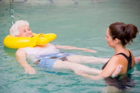 Aquatic Exercise: An Interview with PTA Sharon Dunseath