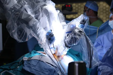 a group of surgeons performing surgery