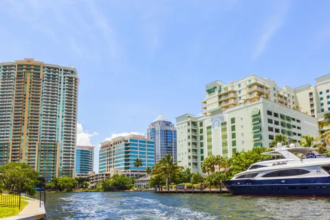 a boat on the water