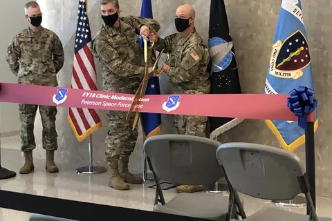 Ribbon Cutting Ceremony at Peterson Space Force Base