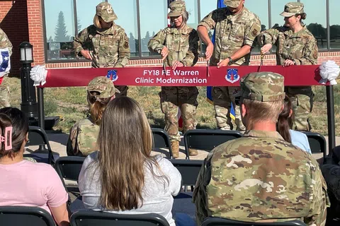 Ribbon Cutting at FE Warren AFB