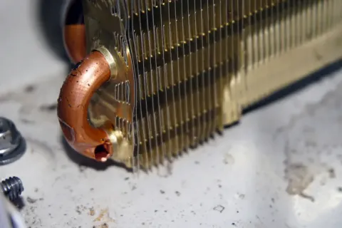 Cracked Heat Exchanger