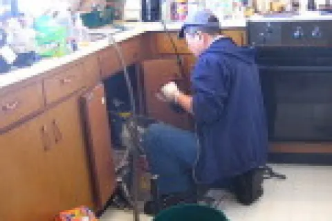 A drain camera goes where no man can