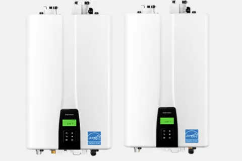 graphical user interface, application, wifi, Navien, water heater, tankless, plumbing