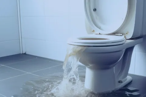 a toilet with a toilet seat open