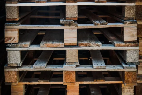 a wooden structure with a window