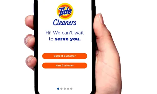 Tide Cleaners at your fingertips.