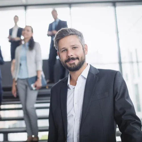 a man in a suit