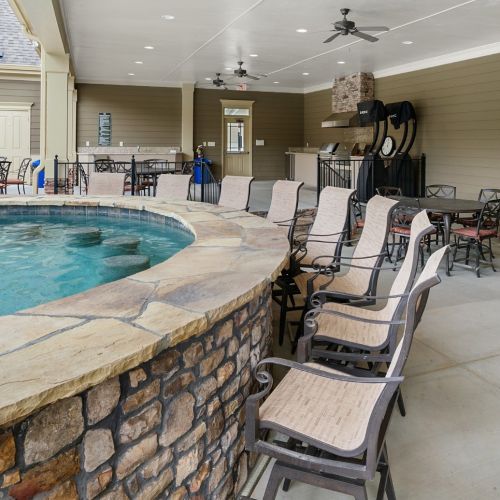 a swim-up bar area for active adults dallas ga