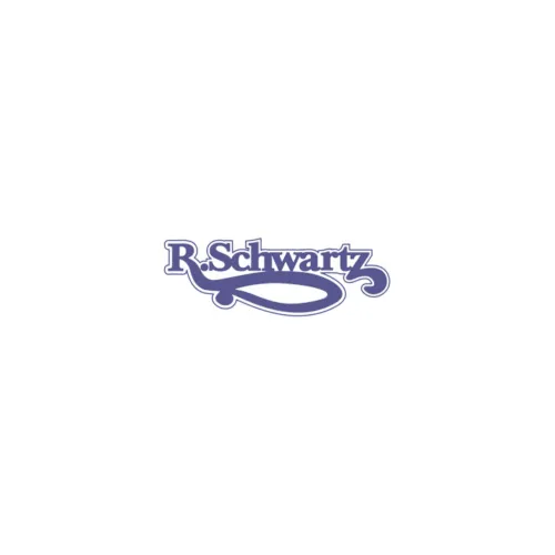 Logo of R. Schwartz featuring stylized typography in purple.