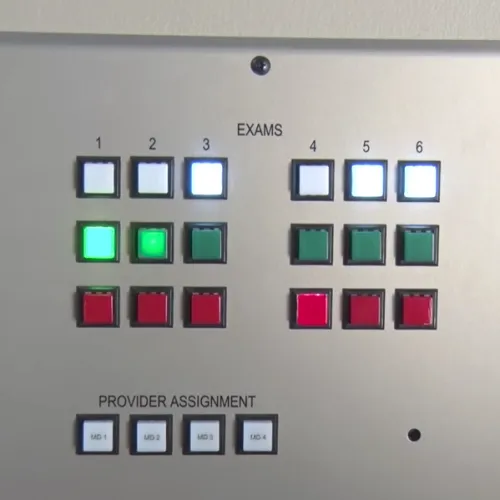 a rectangular electronic device